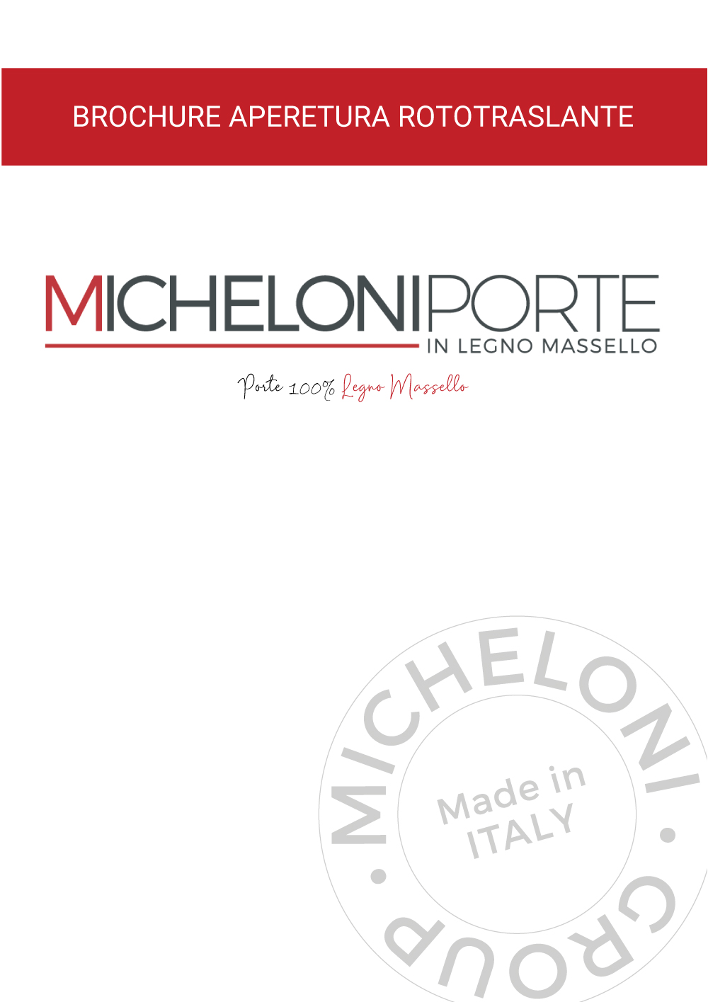 porte interne massello