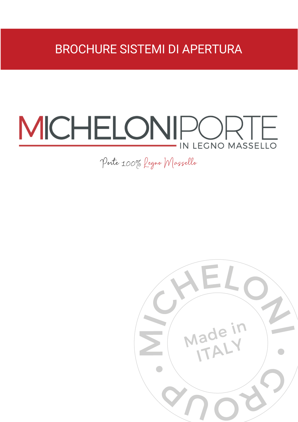 porte interne massello