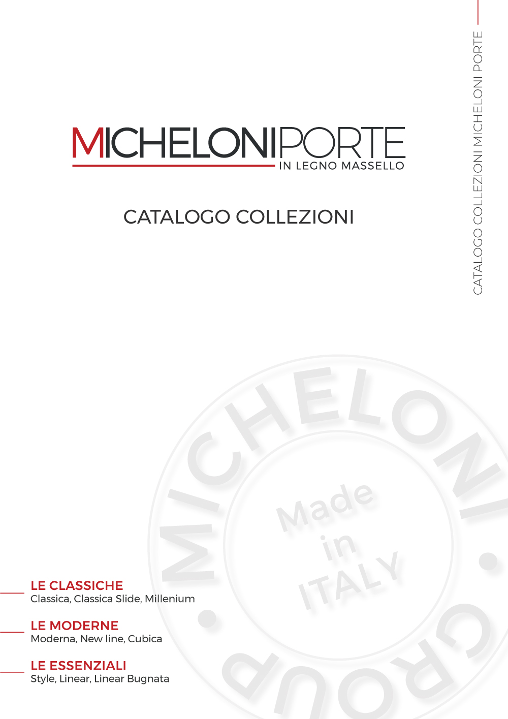 catalogo porte interne massello