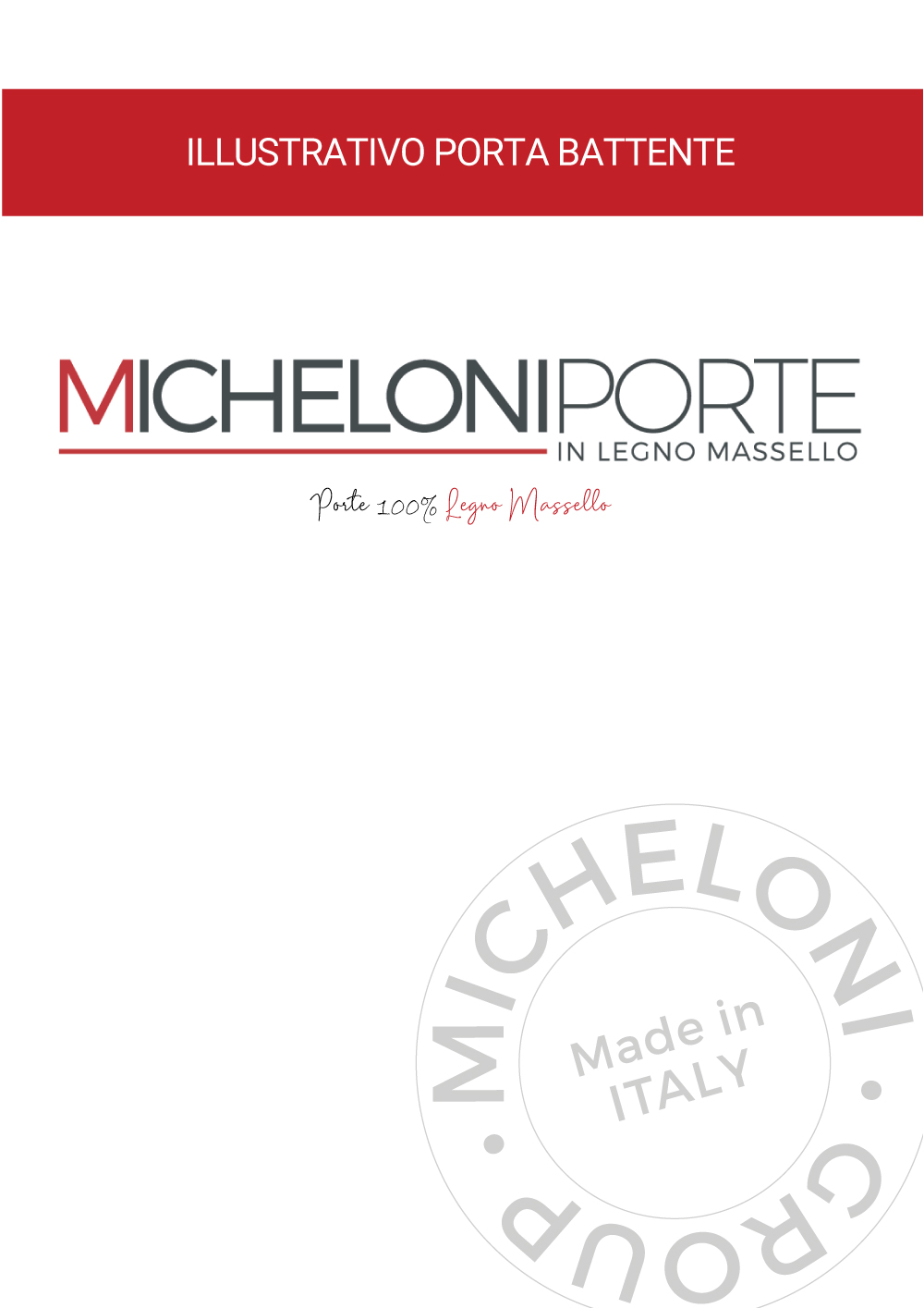 porte interne massello