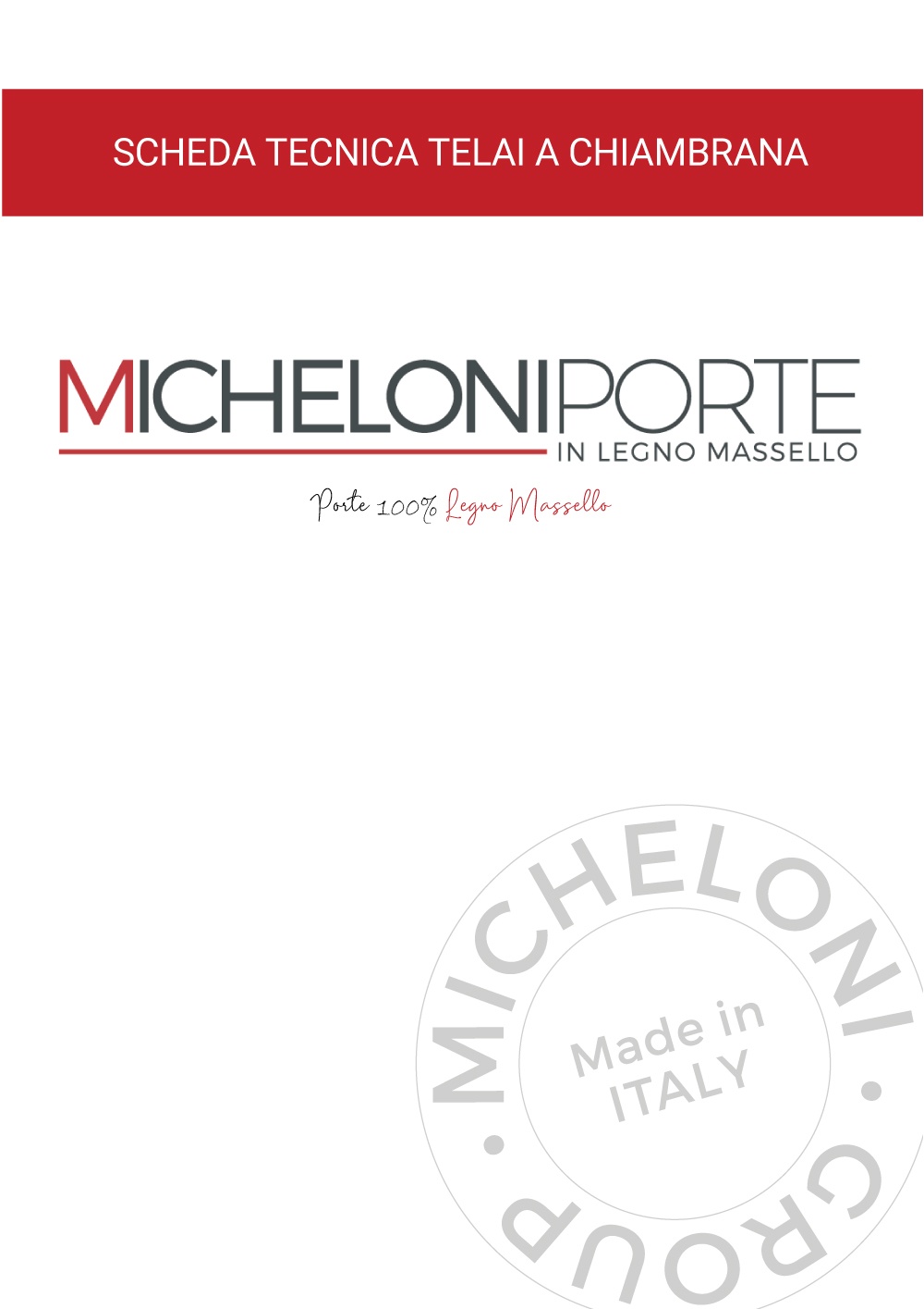 porte interne massello